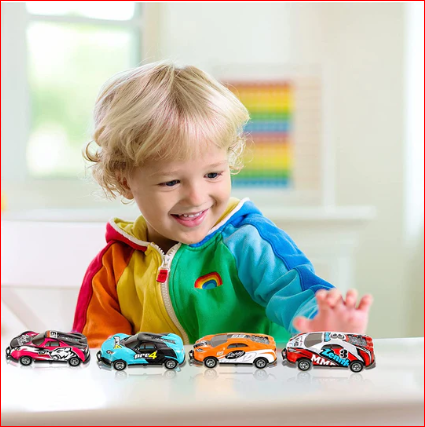 Stunt Cars™ | Spielzeugautos für Stundenlange Unterhaltung | 4 + 4 GRATIS